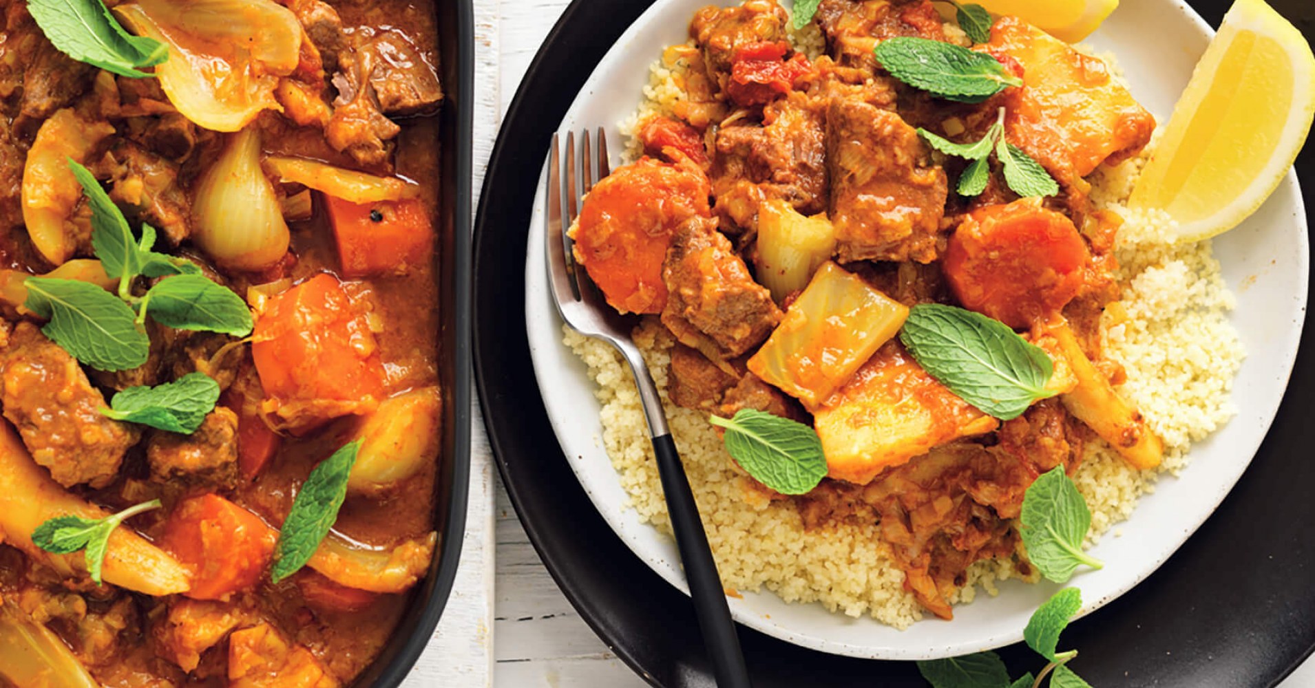 Slowcooker Moroccan Parsnip and Lamb Casserole Recipe myfoodbook
